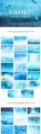 Frost Watercolor Backgrounds   3050799
