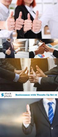 Photos   Businessman with Thumbs Up Set 19
