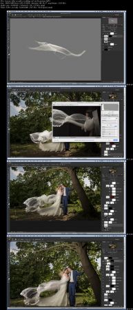 Dmitry Usanin - How to add a wedding veil on the picture