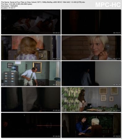 Four Flies on Grey Velvet 1971 1080p BluRay x265 HEVC 10bit AAC 1.0 r00t UTR