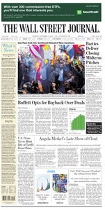 The Wall Street Journal - November 5, 2018