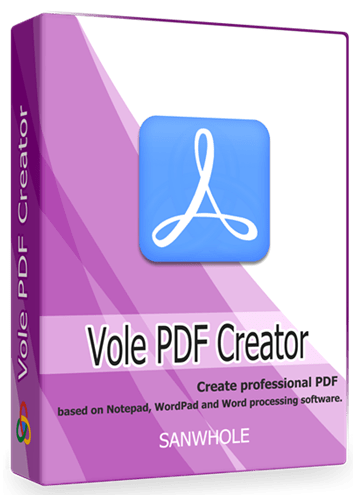 Vole PDF Creator Professional 3.86.8123 Multilingual