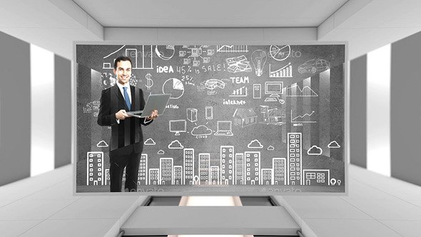 Videohive White Room Corporate Opener 11005870 