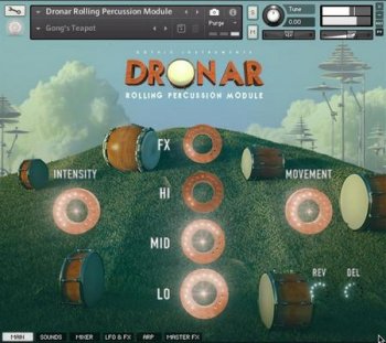 Gothic Instruments Dronar Rolling Percussion KONTAKT
