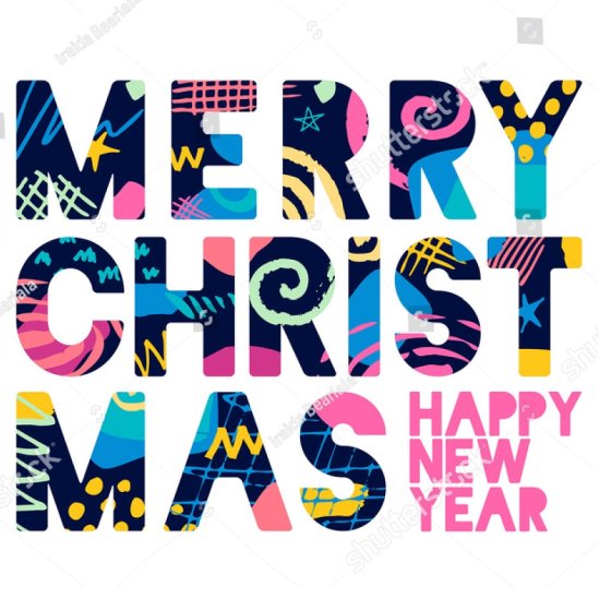 Shutterstock - Merry Christmas and Happy NewYear