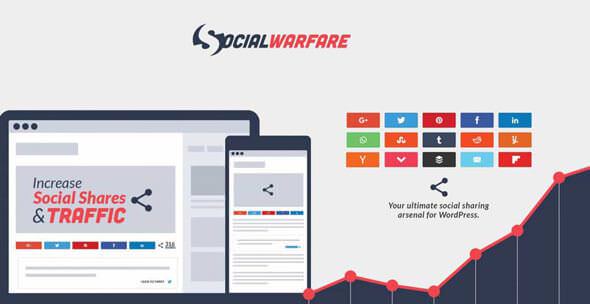 Warfare Plugins - Social Warfare Pro v3.4.0 - Best Social Sharing for WordPress