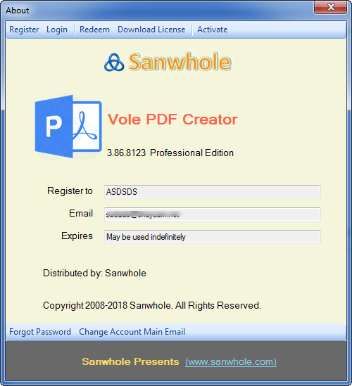 Vole PDF Creator Professional 3.86.8123 Multilingual