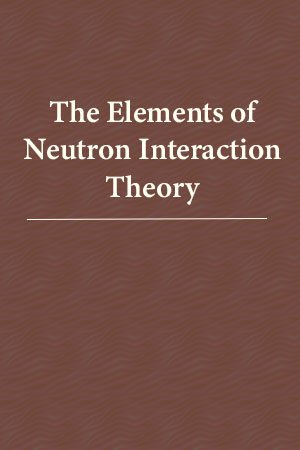 The Elements of Neutron Interaction Theory