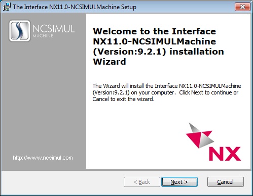 NCSimul Machine Plugin 9.2.1 for NX 11-12 2017