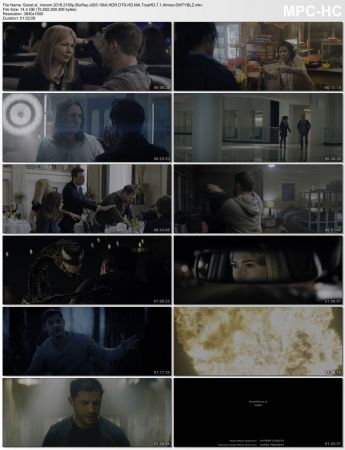 Venom 2018 2160p BluRay x265 10bit HDR DTS-HD MA TrueHD 7.1 Atmos-SWTYBLZ