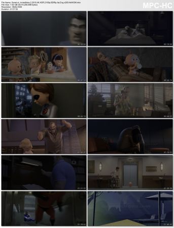 Incredibles 2 2018 4K HDR 2160p BDRip Ita Eng x265-NAHOM