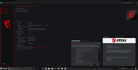 Windows 10 RS5 MSI Edition (x64) Permantly Activated 2019