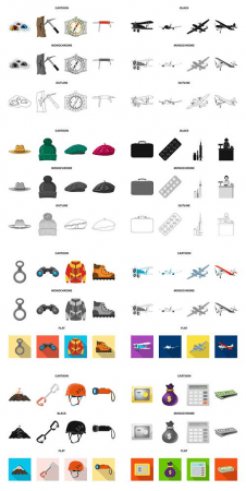 Icons vector illustration set # 10
