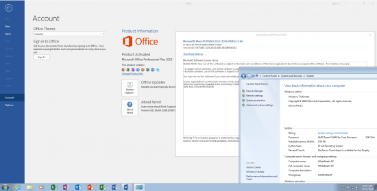 Microsoft Office Professional Plus Version 1811 (Build 11029.20108) (x86-x64) 2019