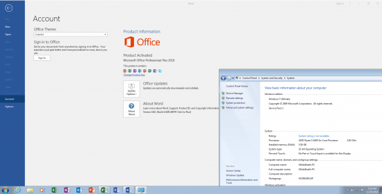 Microsoft Office Professional Plus Version 1811 (Build 16.0.11029.20079) (x86-x64) 2019