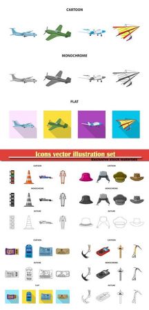 Icons vector illustration set # 7