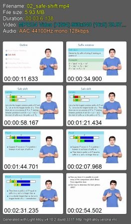 Algorithms on Strings