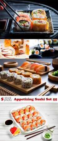 Photos   Appetizing Sushi Set 55
