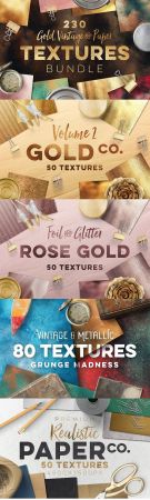 230 Gold, Vintage and Paper Textures - 3279674. 