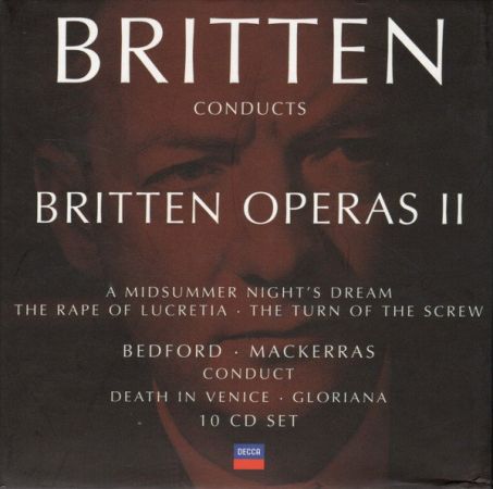 Benjamin Britten - Britten conducts Britten vol.2 - Operas II (10 CDs, 2004)