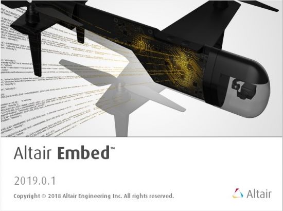 Altair Embed 2019.0.1 Build 41 (x64) 2018