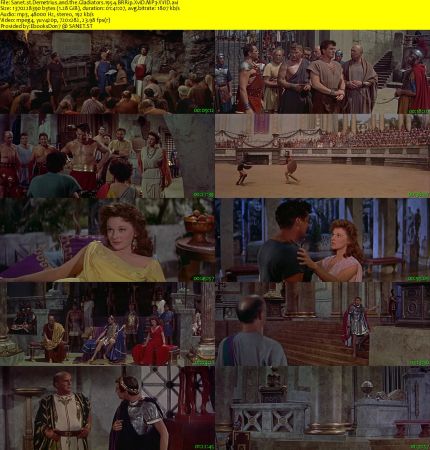 Demetrius and the Gladiators 1954 BRRip XviD MP3-XVID