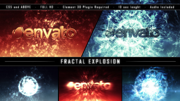 Videohive Fractal Explosion.
