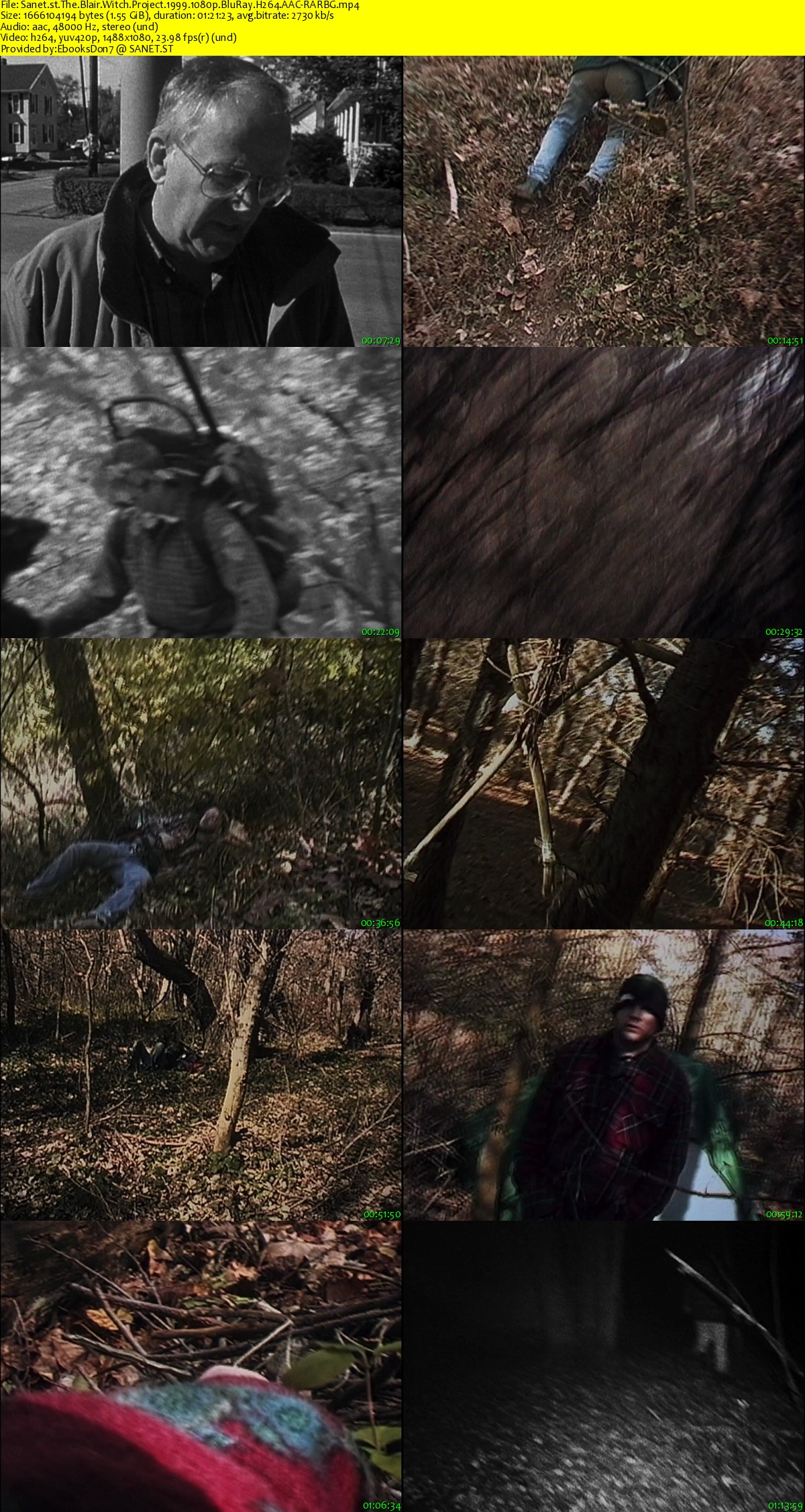 download free the blair witch project 1999