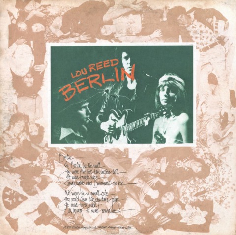 Lou Reed - Berlin Vinyl-Rip (1973) FLAC