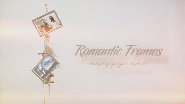 after effects template free download romantic photo frames