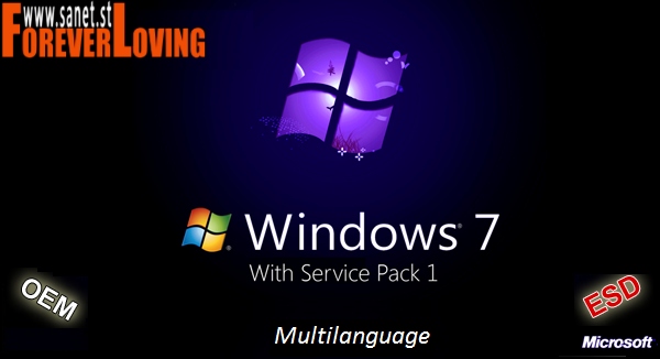 Windows 7 SP1 Ultimate X64 OEM ESD Multilanguage January 2019