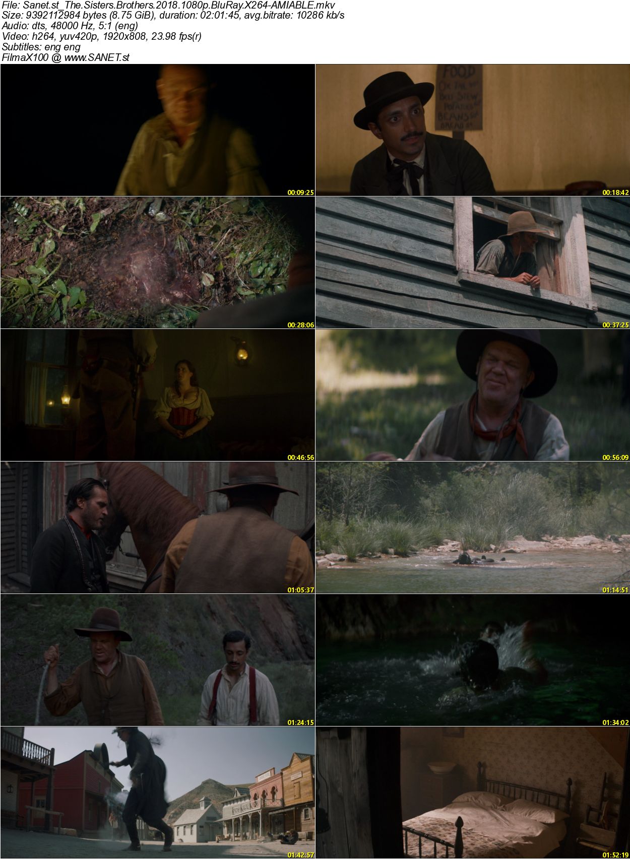 The Sisters Brothers 2018 1080p Bluray X264 Amiable Softarchive 