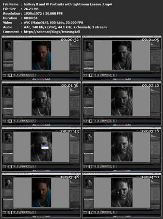 Serge Ramelli - Gallery B&amp;W Portraits with Lightroom
