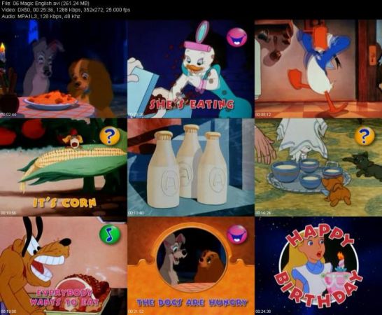 Disney Magic English Educational and Fun 32-Disc DVDRip