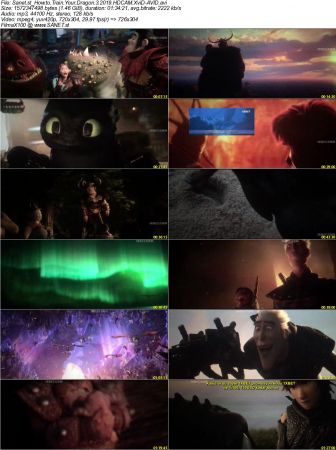 How to Train Your Dragon 3 2019 HDCAM XviD-AVID