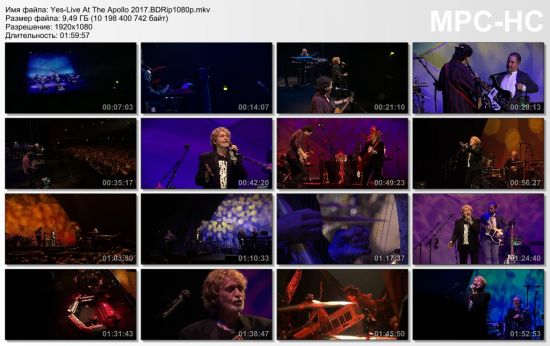 Yes - Live At The Apollo 2017 (2018) BDRip (1080p)