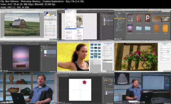 creativeLIVE Photoshop Mastery  Creative Explorations with Ben Willmore