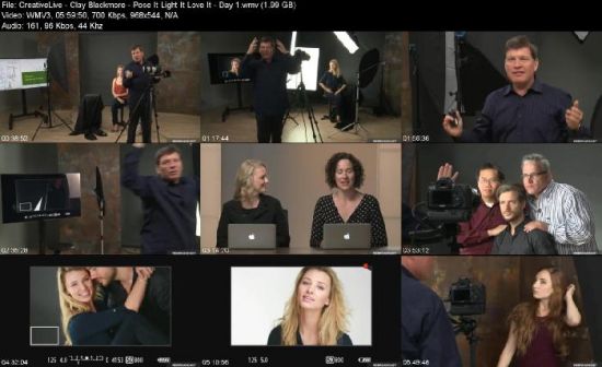 creativeLIVE Pose It Light It Love It with Clay Blackmore