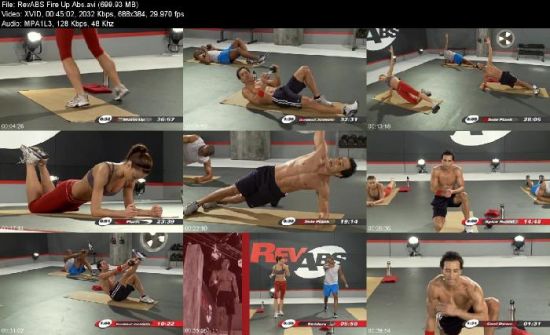 RevAbs Fire Up Your Abs - Tutorial DVDRip