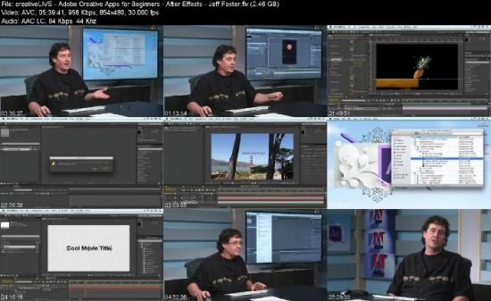 creativeLIVE Adobe Creative Apps for Beginners VI - After Effects For Beginners