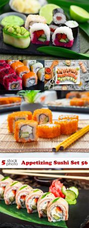 Photos   Appetizing Sushi Set 56
