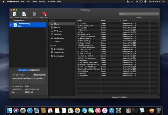 PowerTunes 1.4.2 macOS