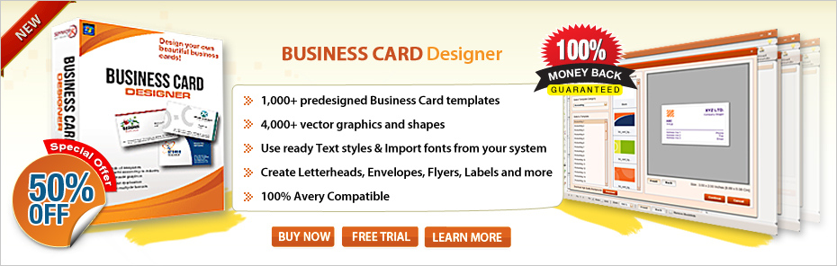 download the last version for windows Business Card Designer 5.12 + Pro