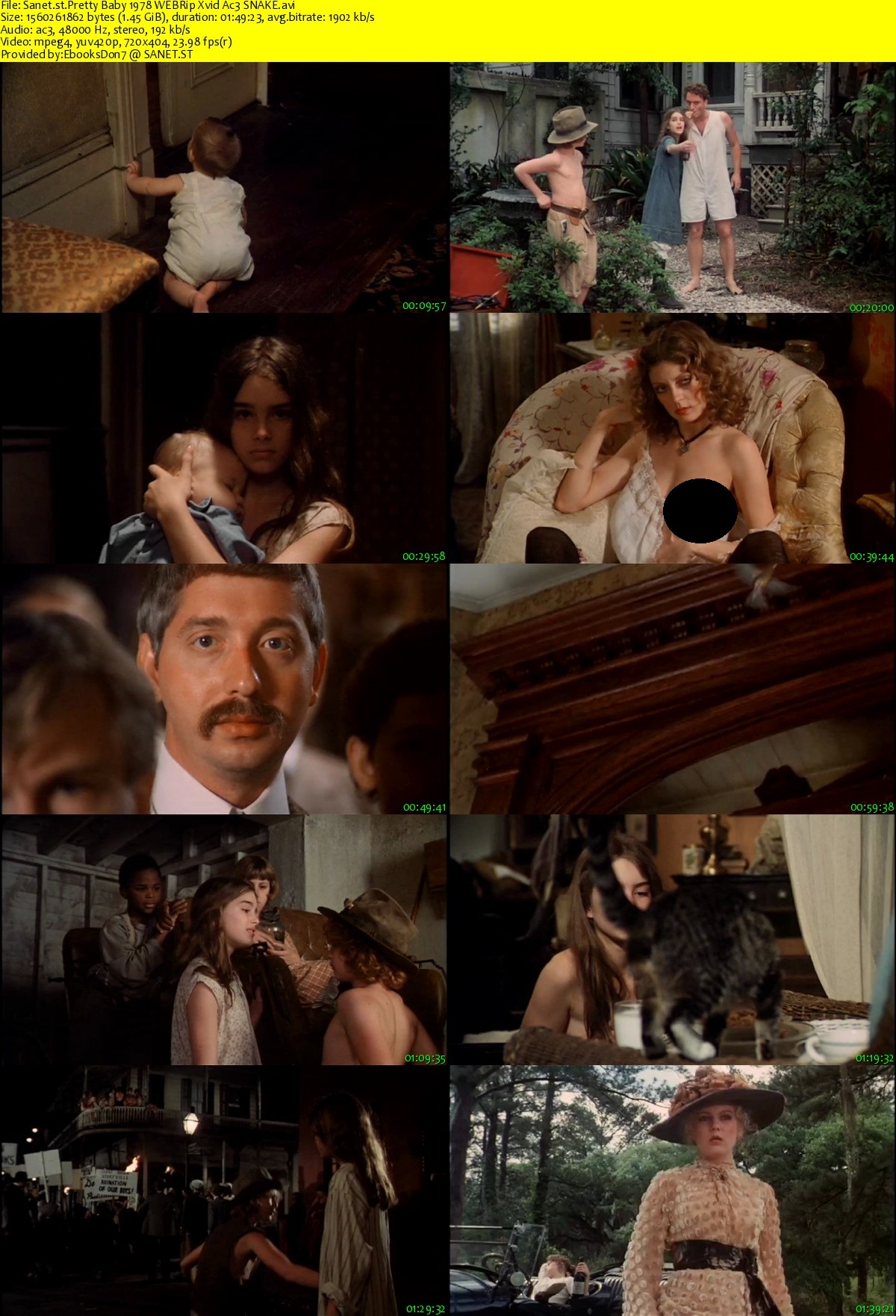 Download Pretty Baby 1978 WEBRip Xvid Ac3 SNAKE - SoftArchive from sanet.pi...