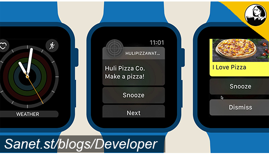 iOS and watchOS App Development: Notifications
