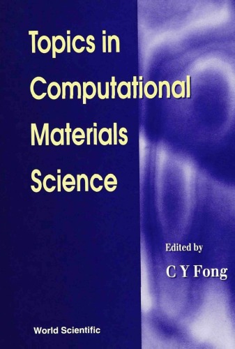Download Topics In Computational Materials Science SoftArchive