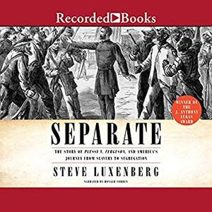 Separate: The Story of Plessy V. Ferguson, and America's Journey from Slavery to Segregation Audiobook