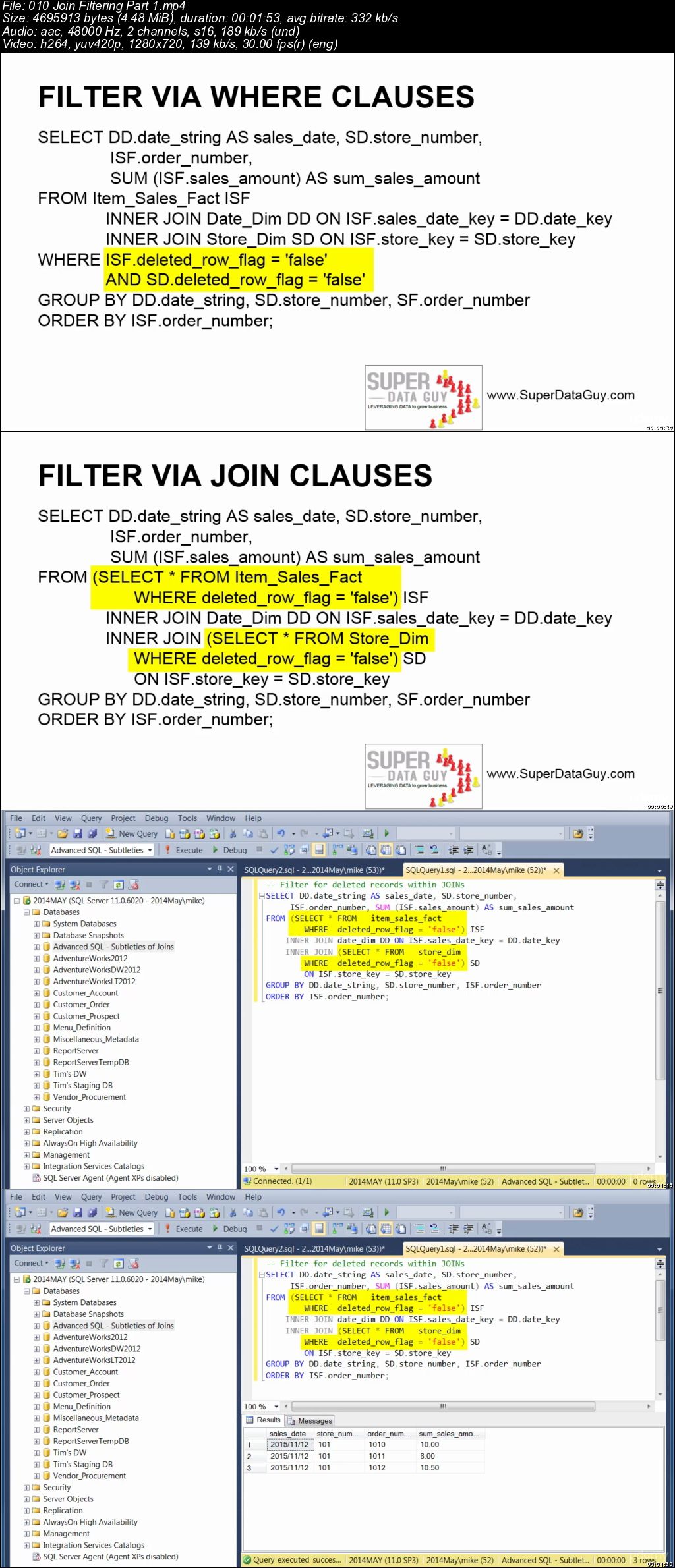 Download Advanced SQL Queries: Subtleties of Joins - SoftArchive