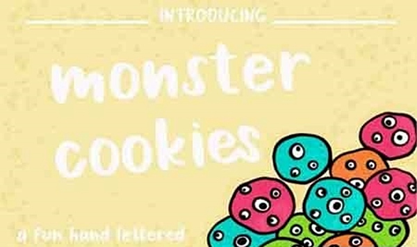 Monster Cookies Font