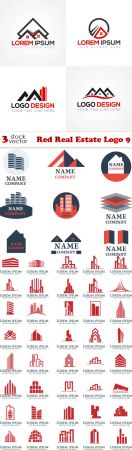Vectors - Red Real Estate Logo 9